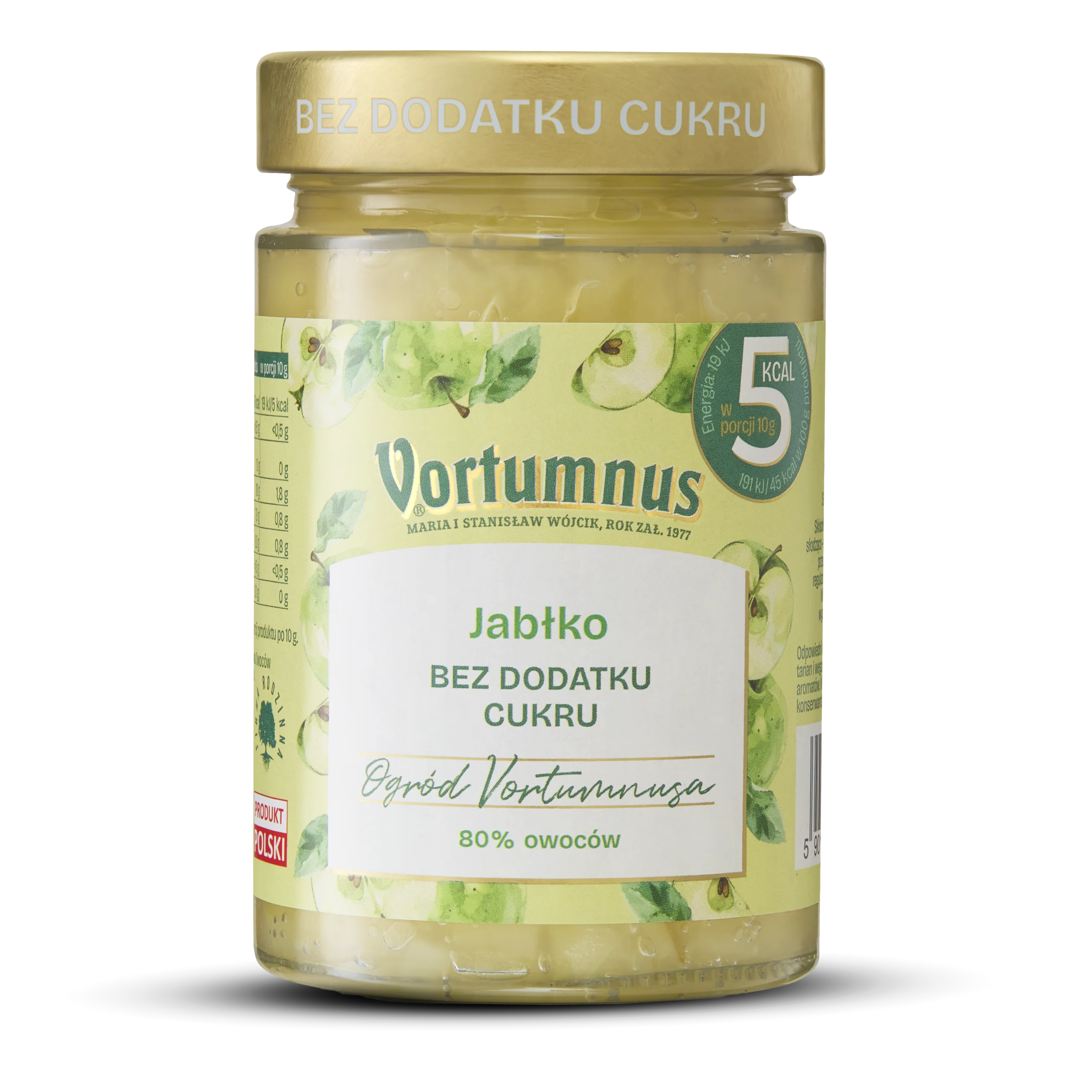 Jabłko 80% bez dodatku cukru