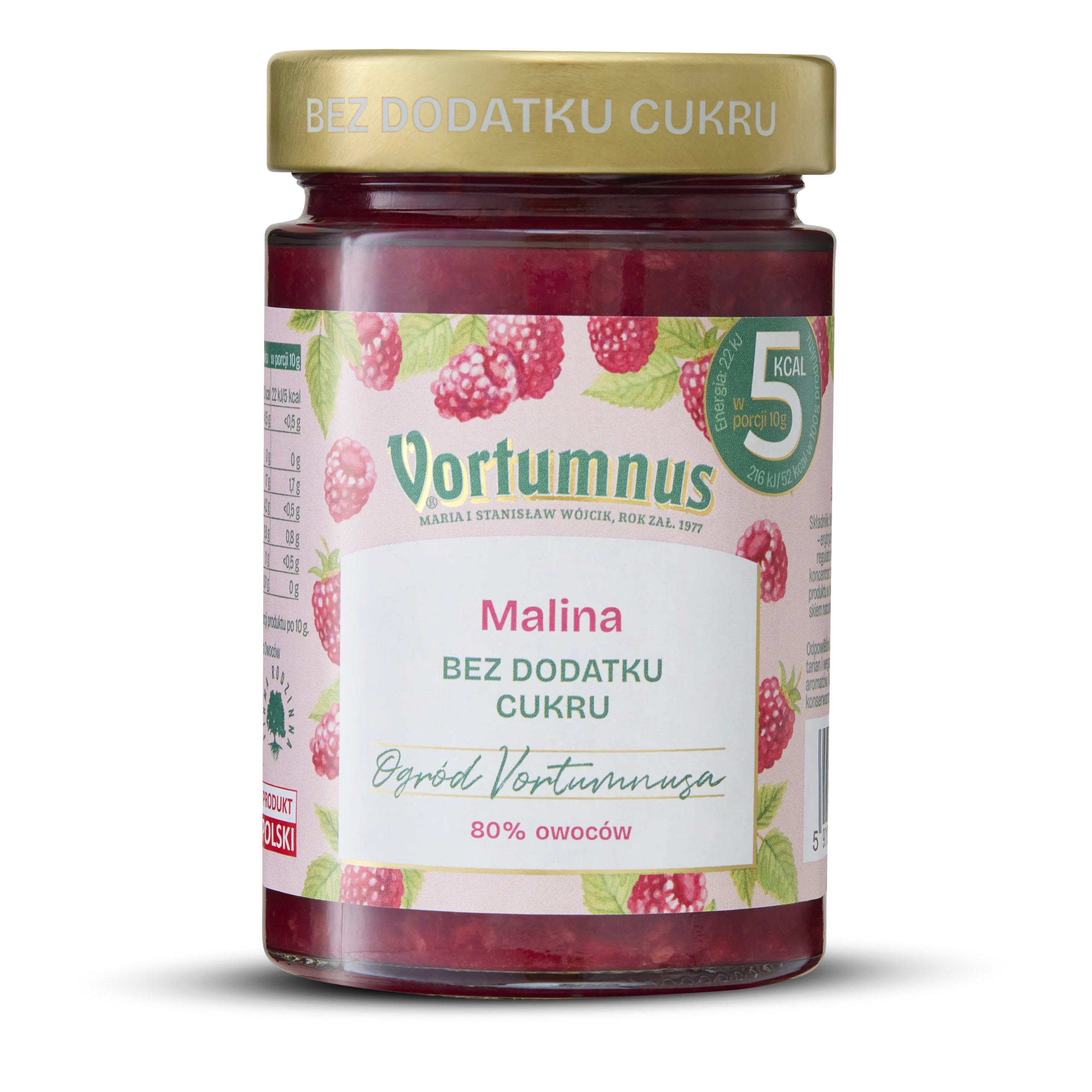 Malina 80% bez dodatku cukru