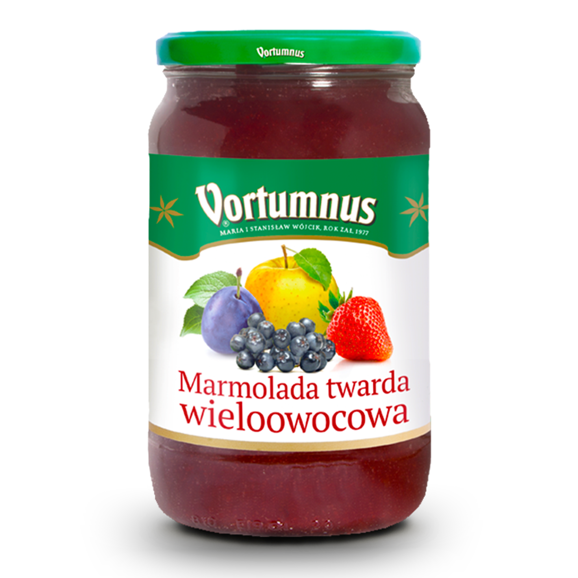 Marmolada twarda wieloowocowa