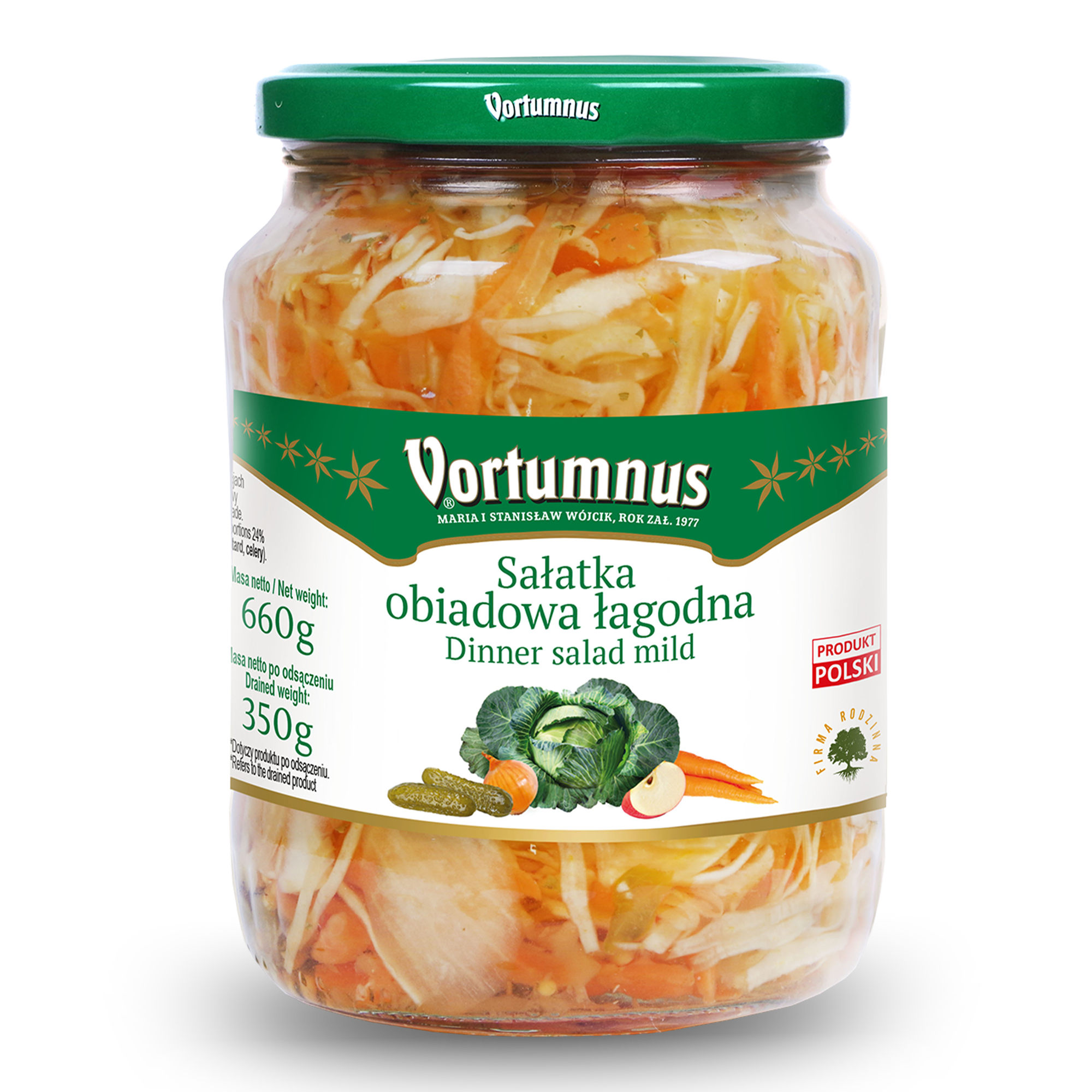 Sałatka obiadowa łagodna