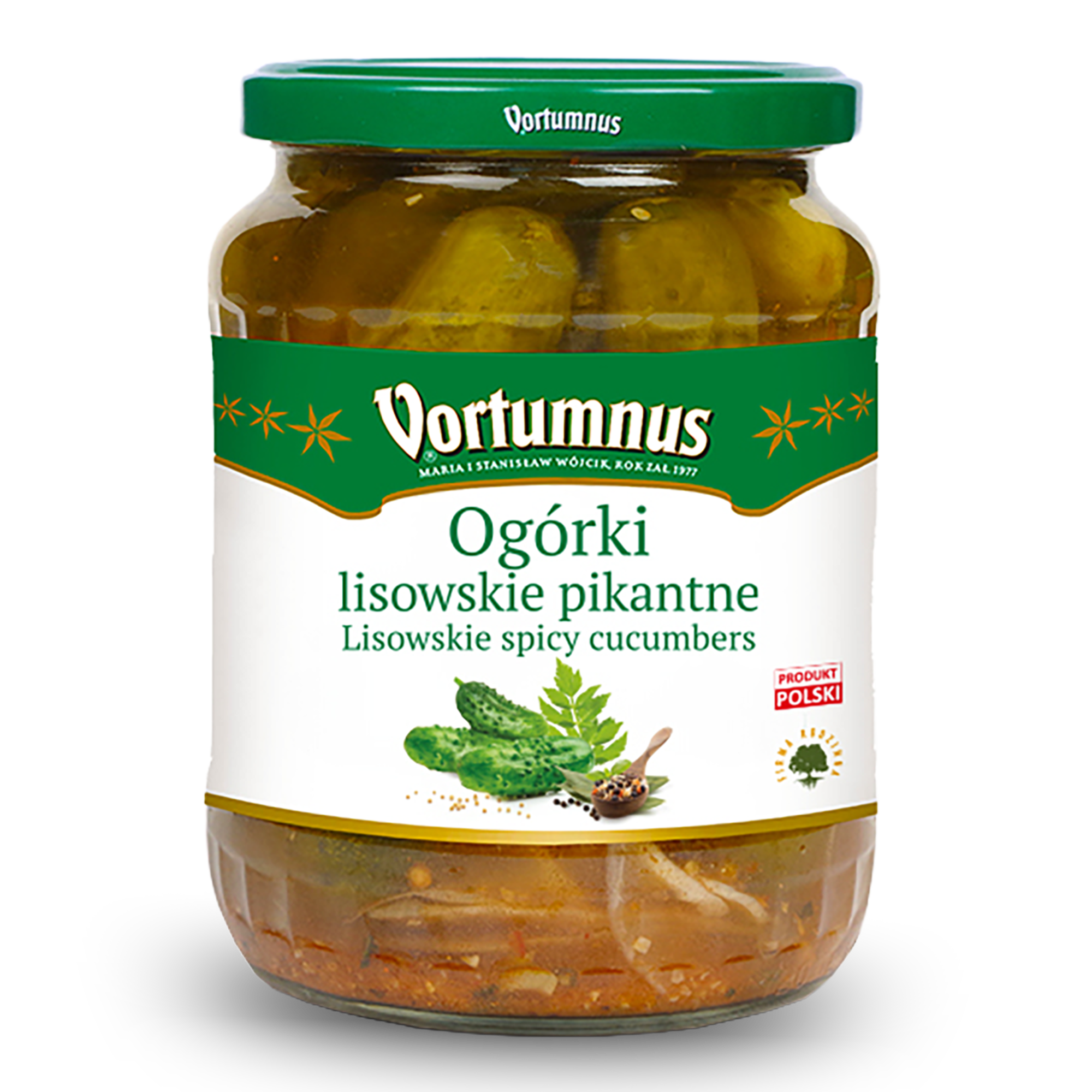 Ogórki lisowskie pikantne