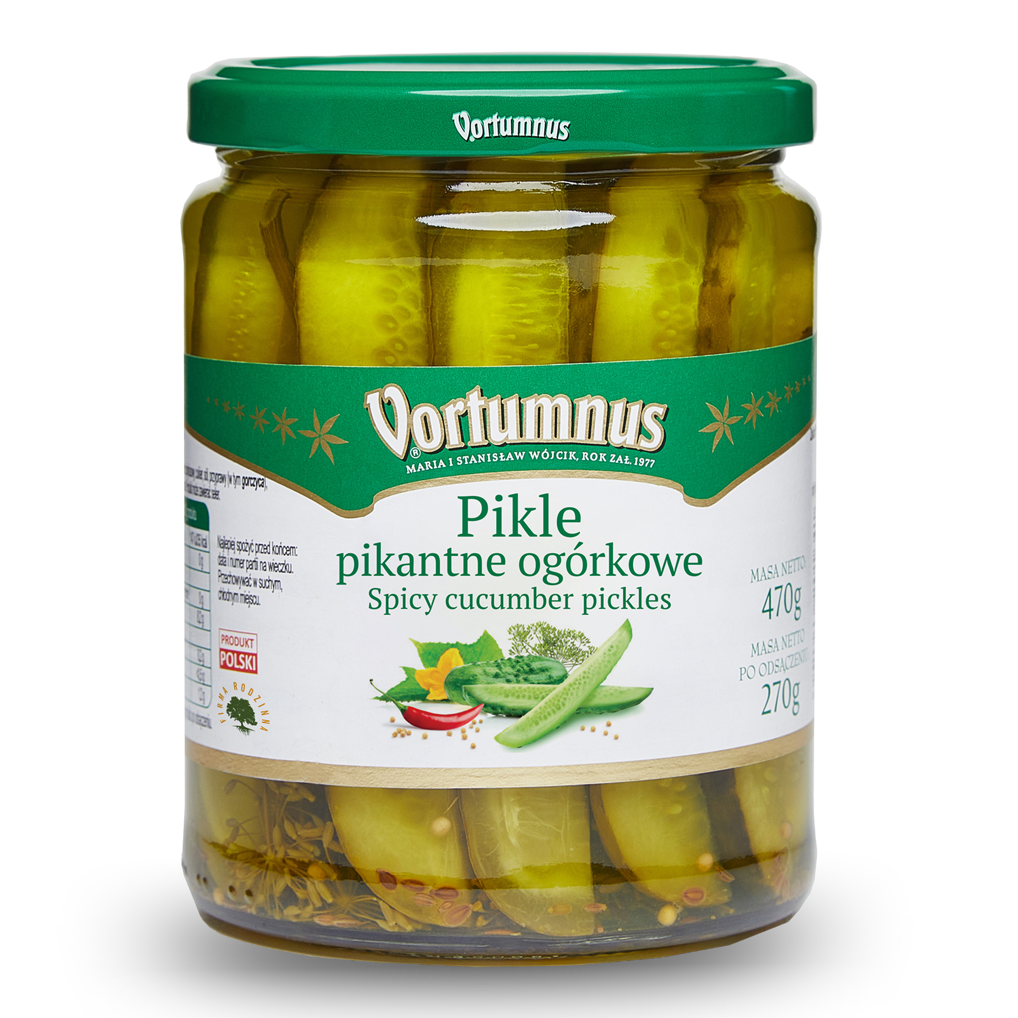 Pikle pikantne ogórkowe