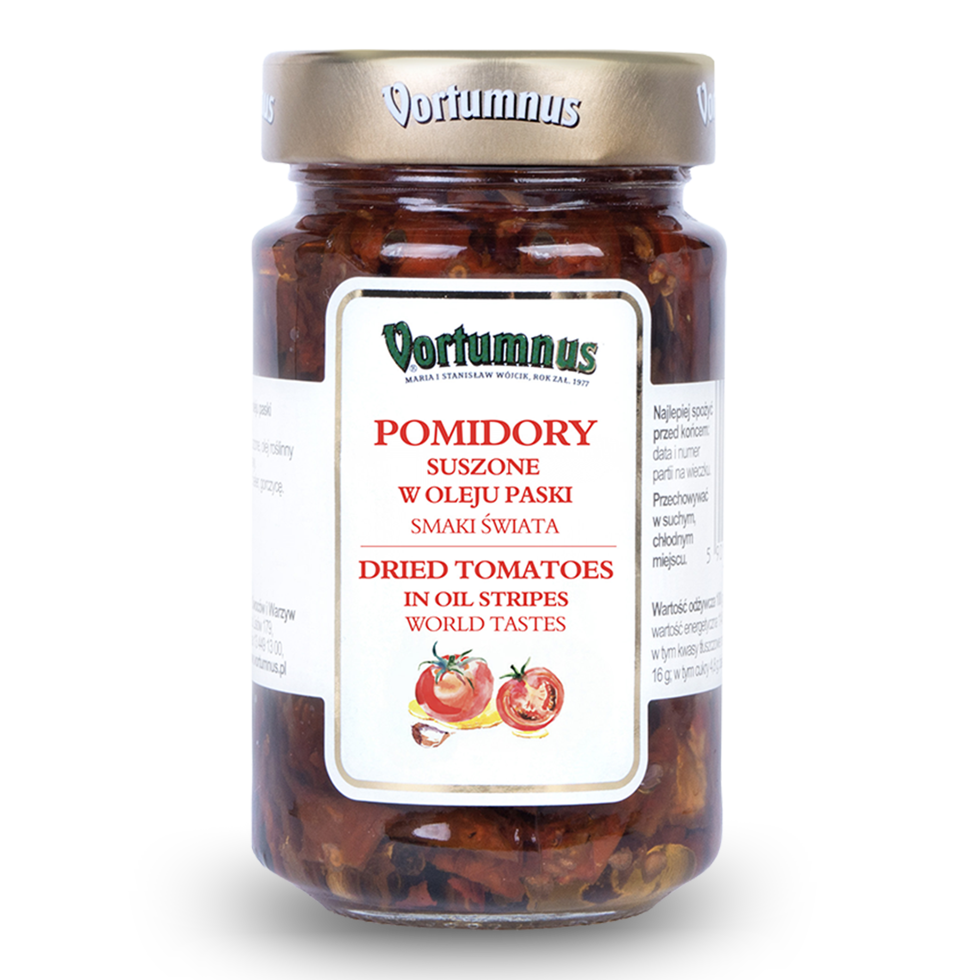 Pomidory suszone w oleju – paski