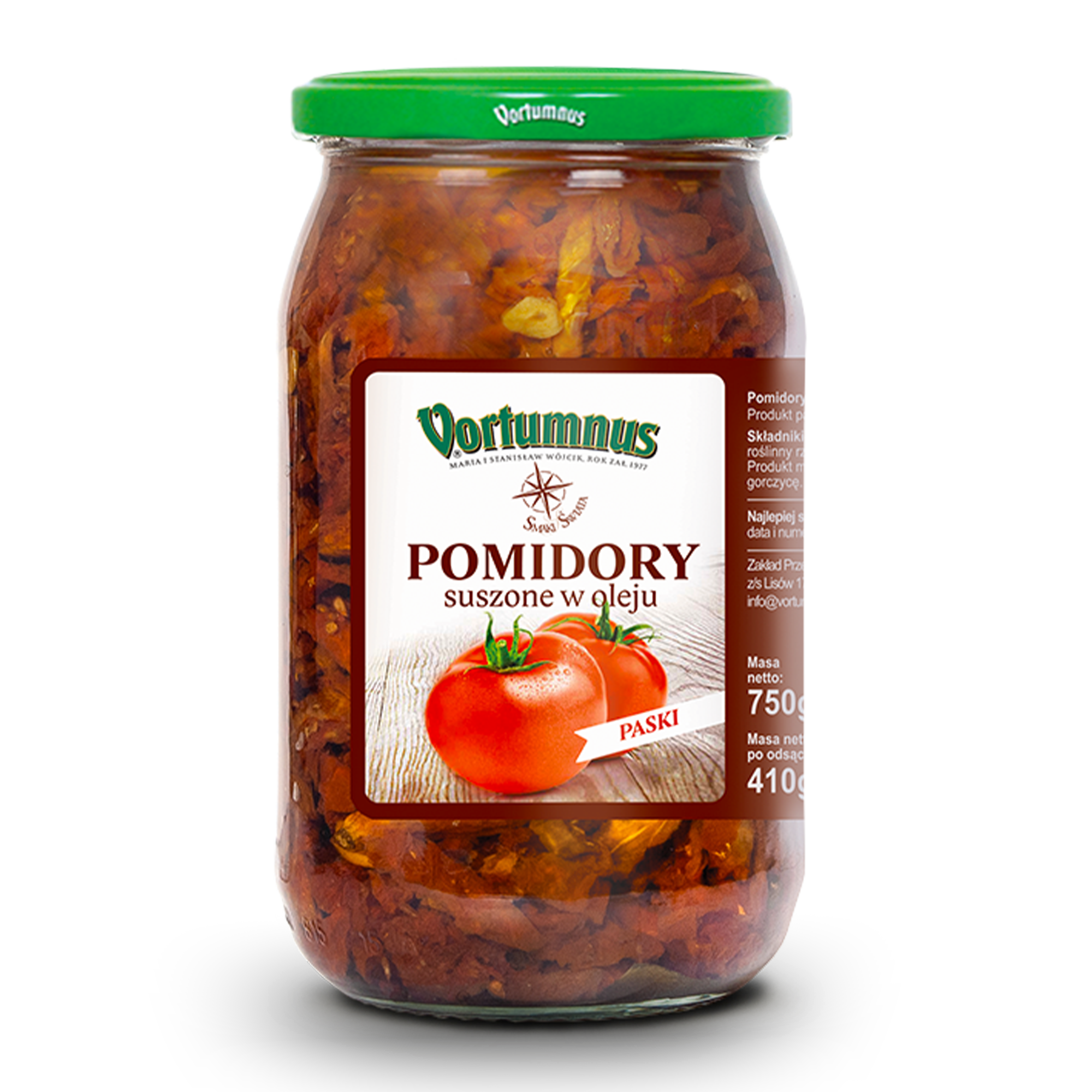 Pomidory suszone w oleju – paski