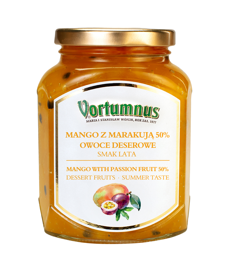 Mango Marakuja 50% owoce deserowe