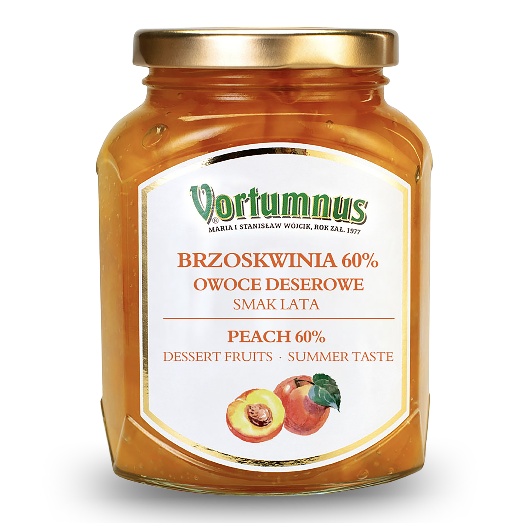 Brzoskwinia 60% owoce deserowe
