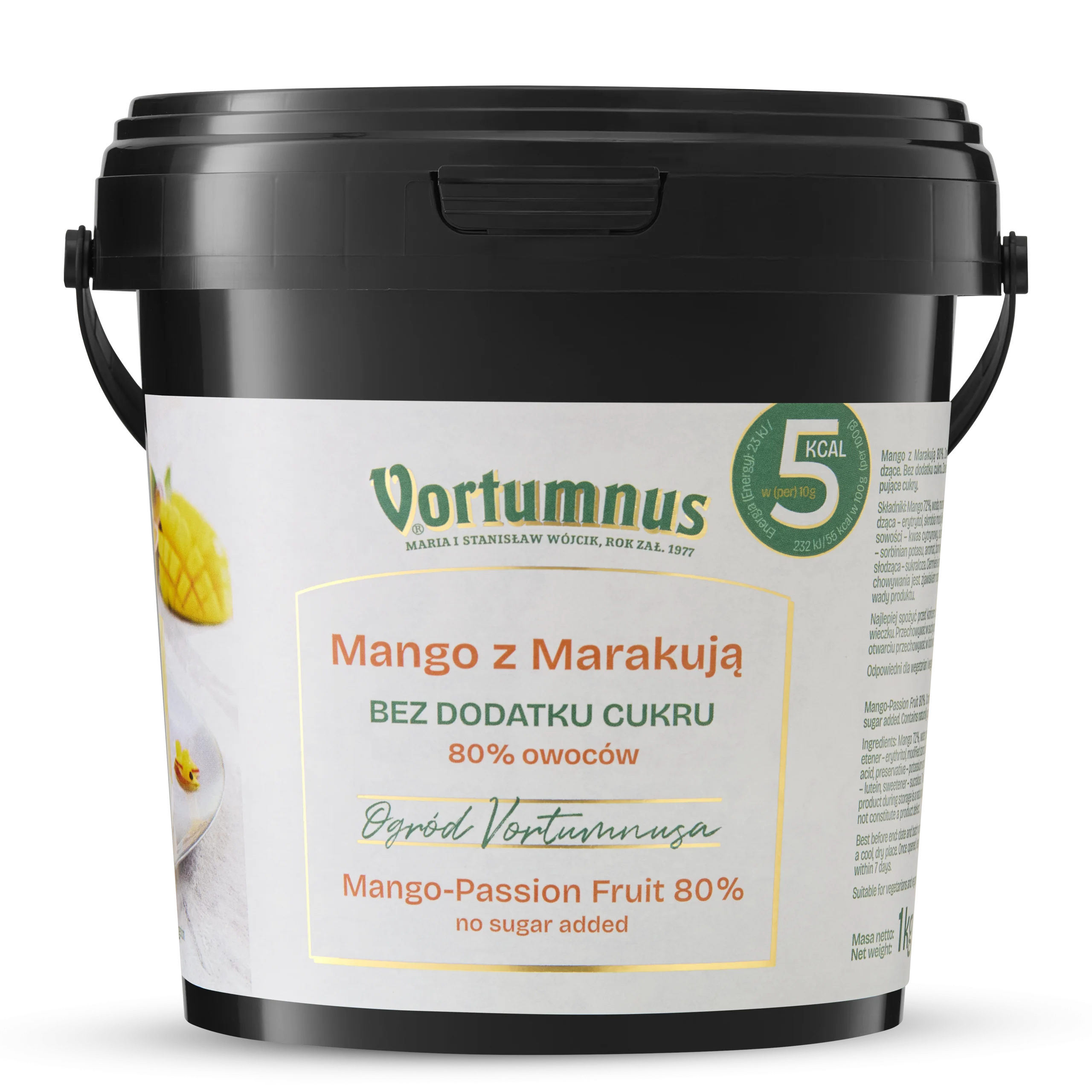 Mango marakuja 80% bez dodatku cukru