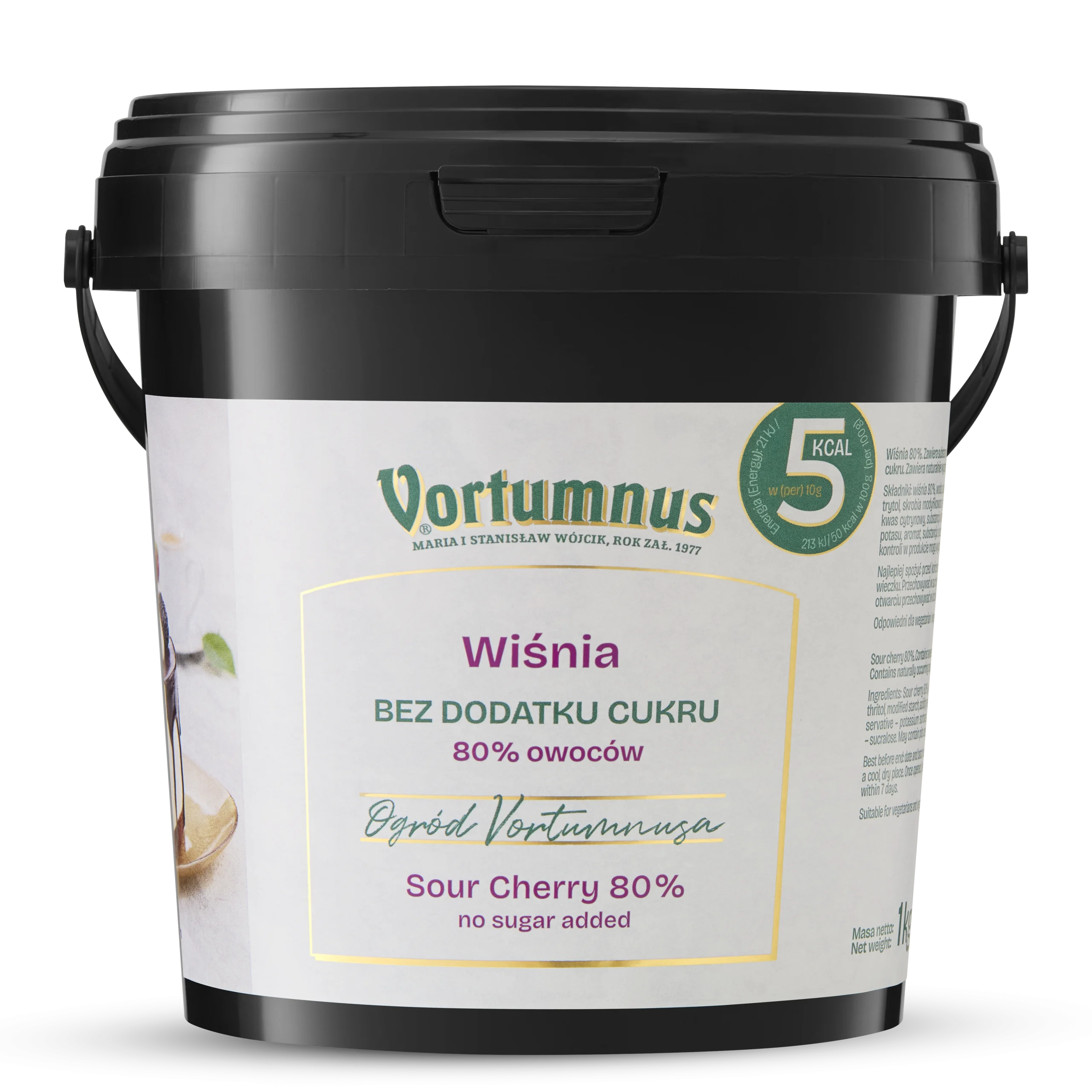 Wiśnia 80% bez dodatku cukru