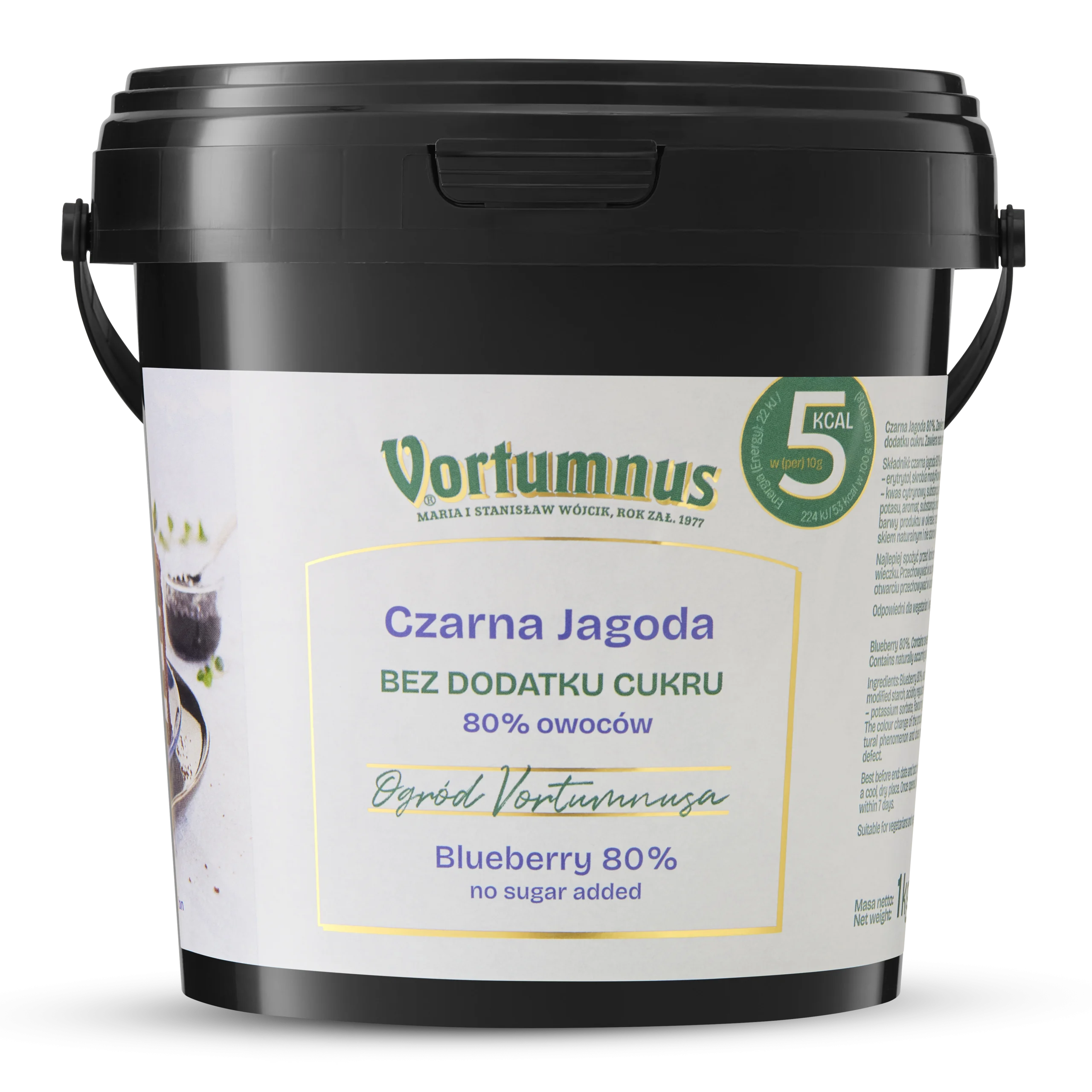 Czarna jagoda 80% bez dodatku cukru