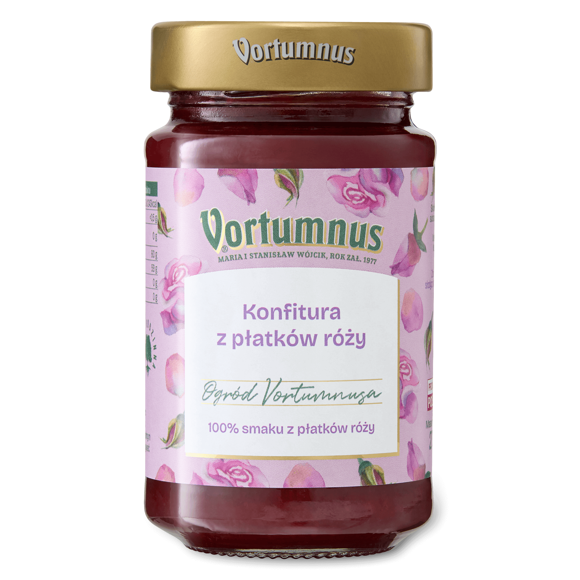 Konfitura z płatków róży
