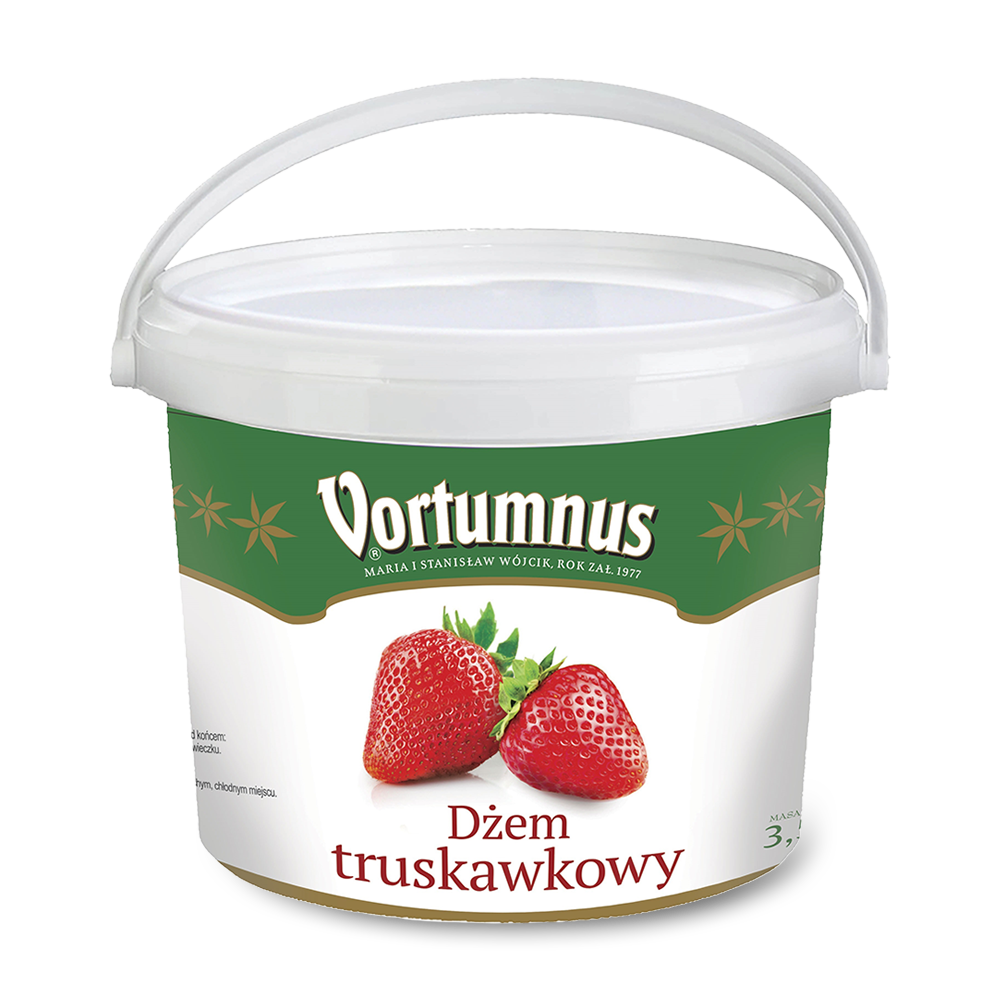 Dżem truskawkowy 35% niskosłodzony