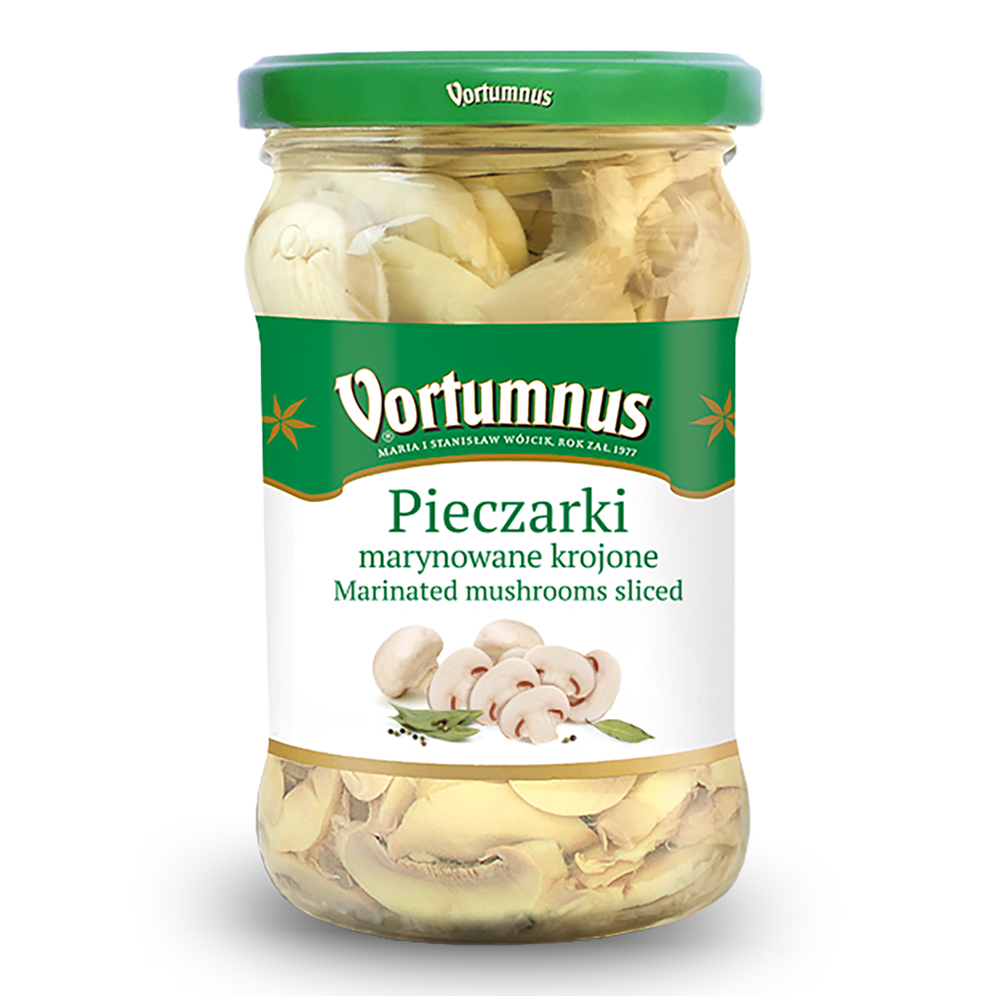 Pieczarki marynowane krojone