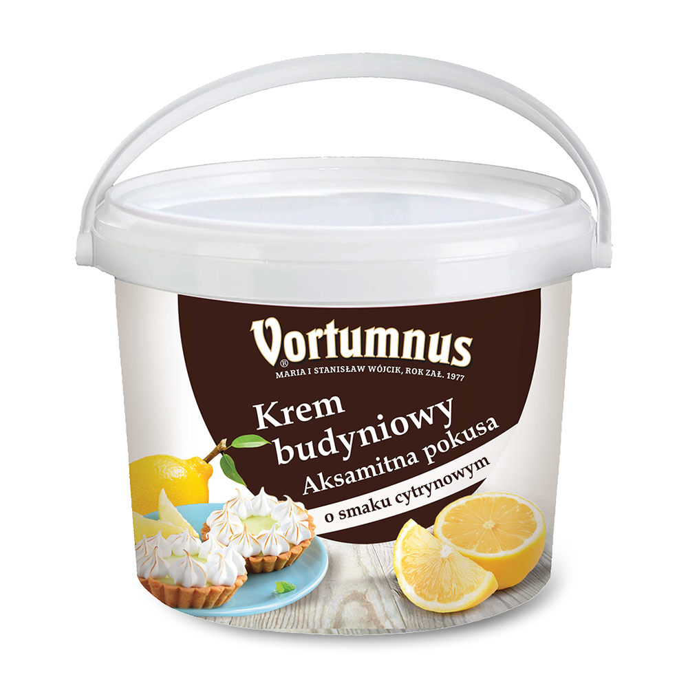 Krem budyniowy o smaku cytrynowym