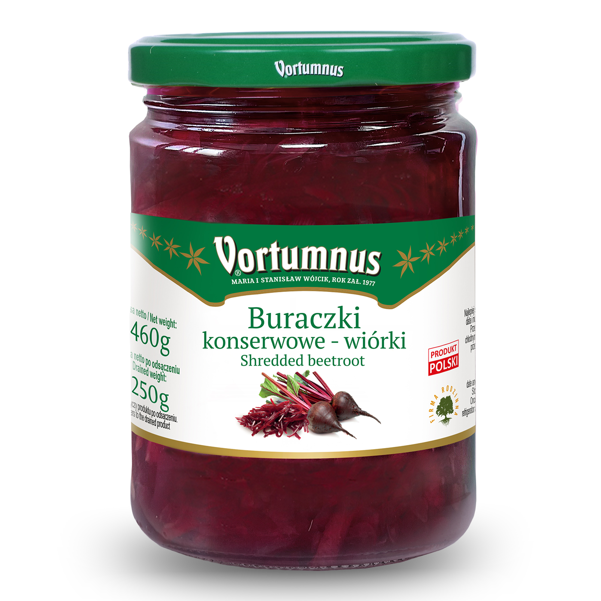 Buraczki konserwowe – wiórki