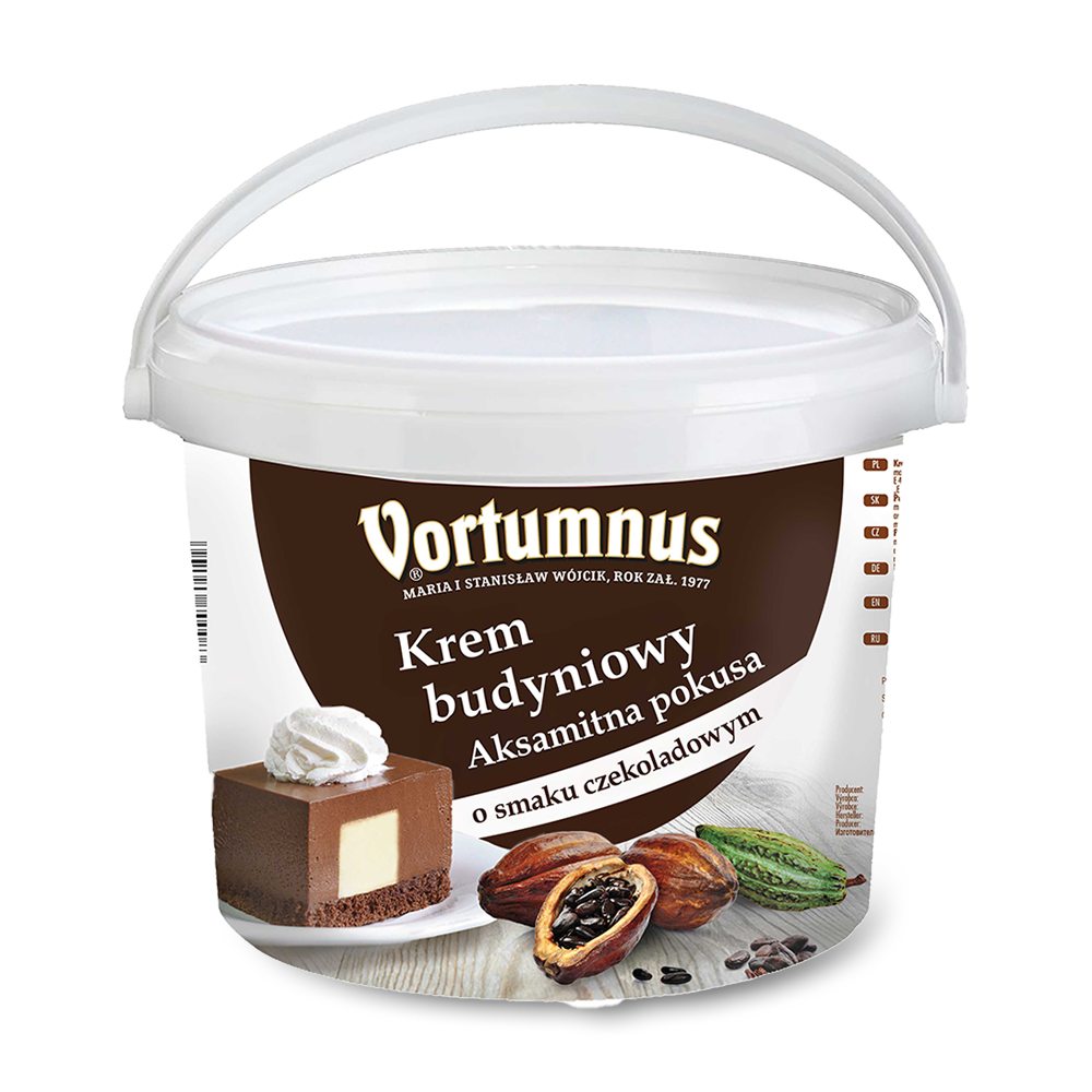 Krem budyniowy o smaku czekoladowym