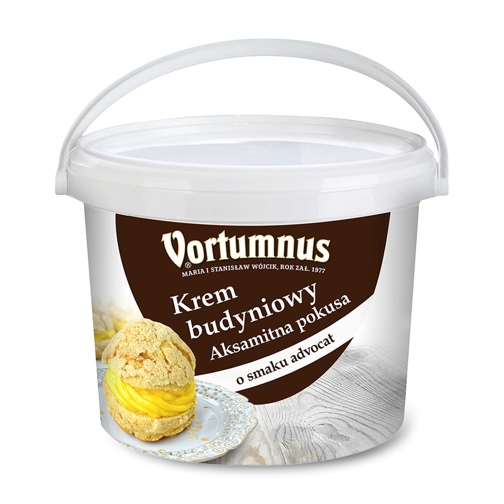 Krem budyniowy o smaku advocat