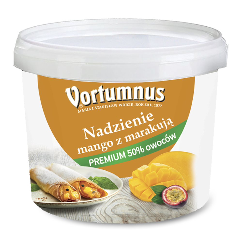 Nadzienie mango marakuja premium 50% owoców