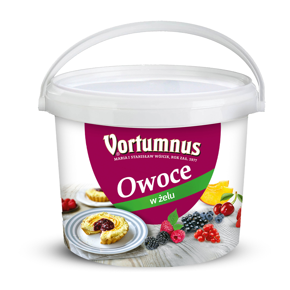 Brzoskwinie w żelu 60% owoców