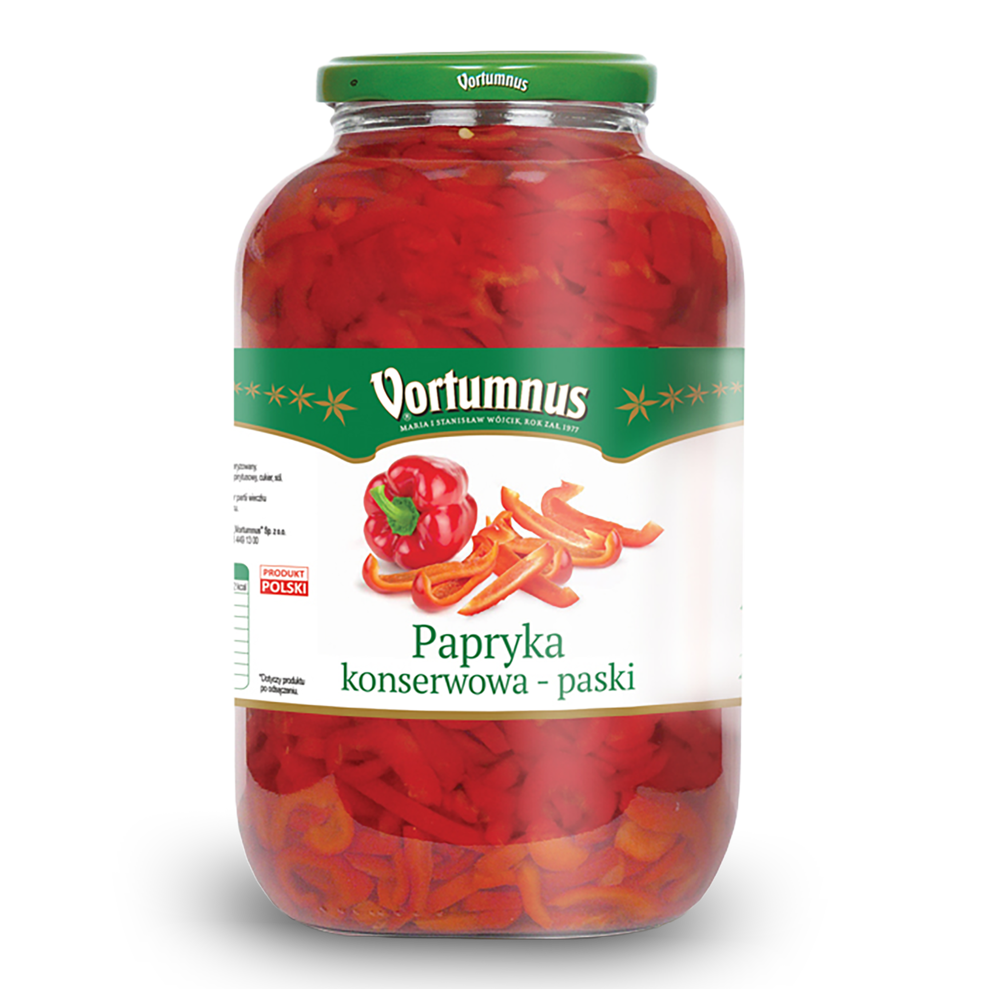 Papryka konserwowa – paski