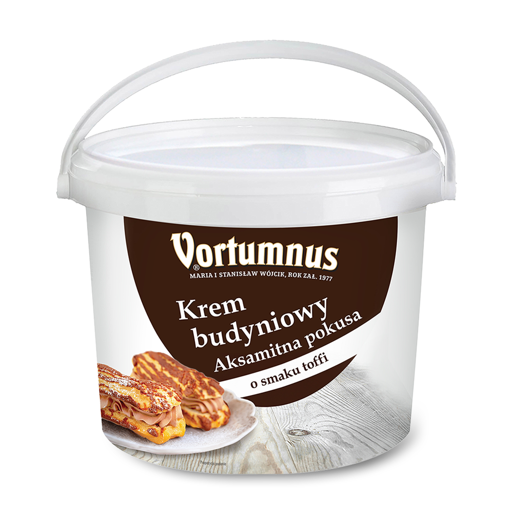 Krem budyniowy o smaku toffi