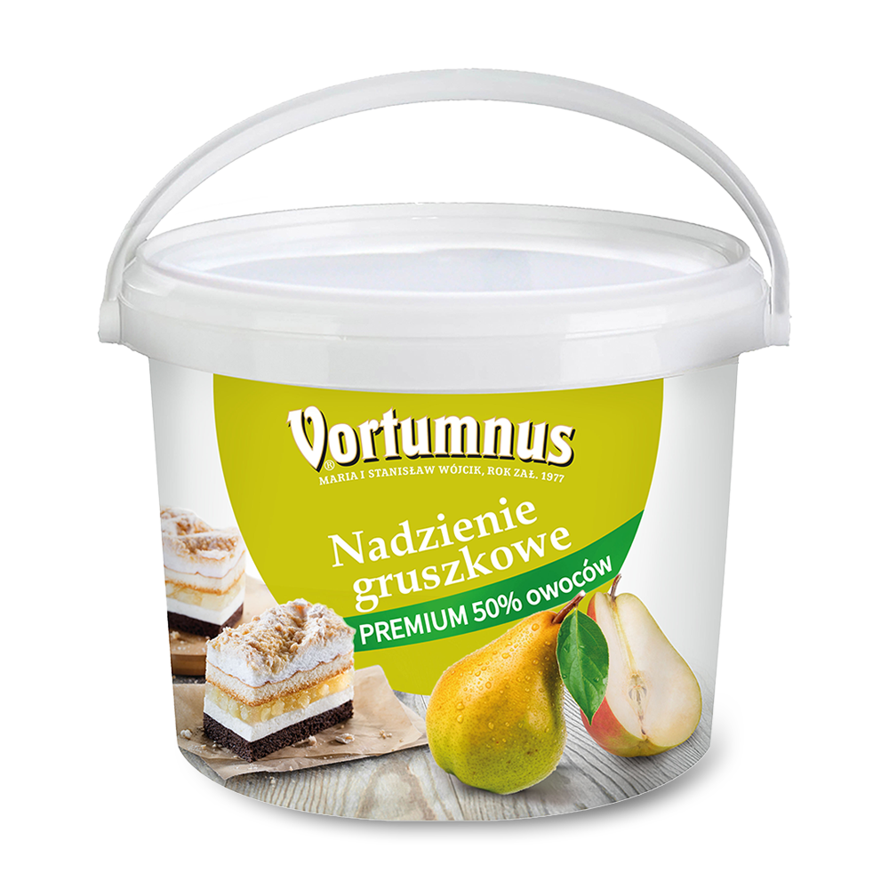 Nadzienie gruszkowe premium 50% owoców