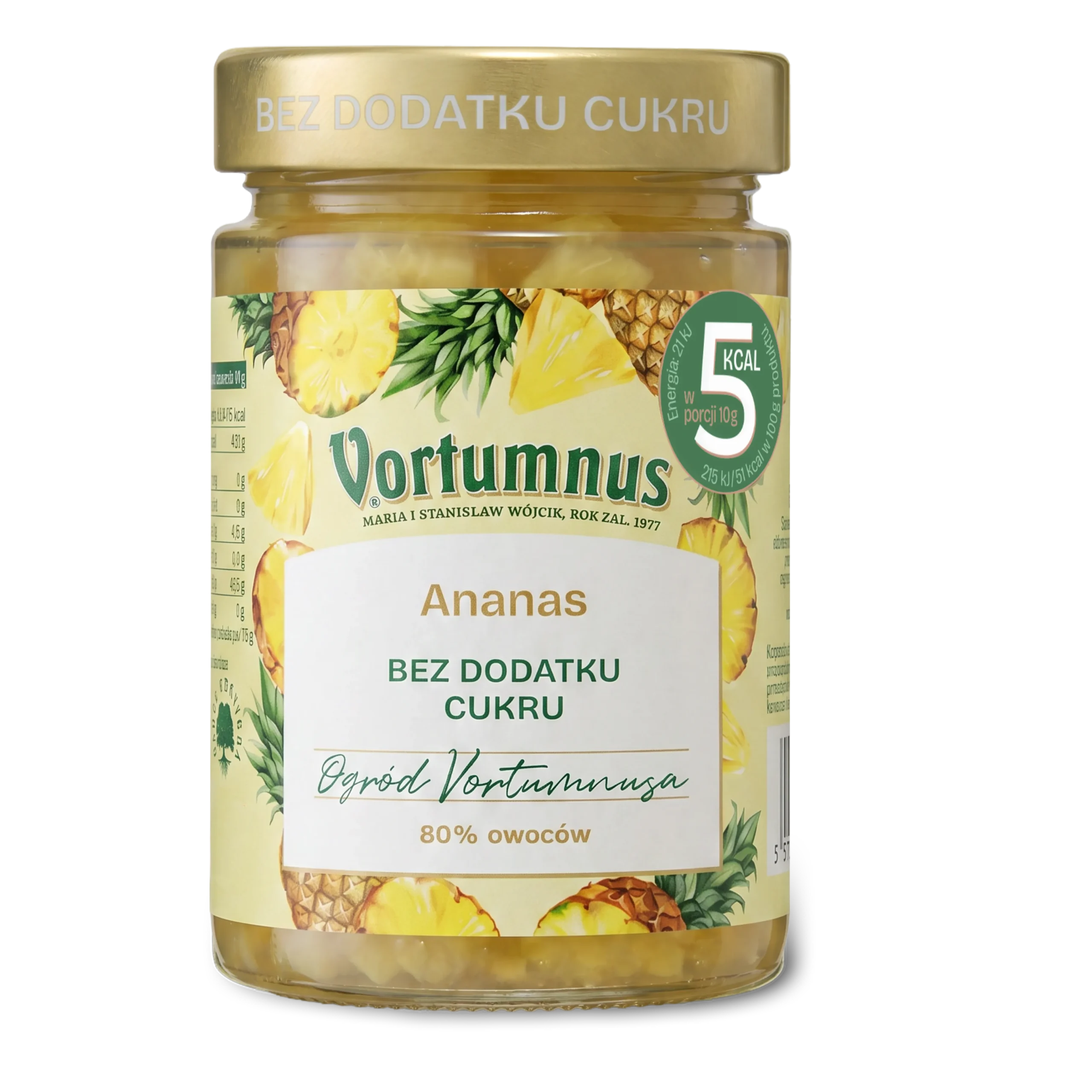 Ananas 80% bez dodatku cukru